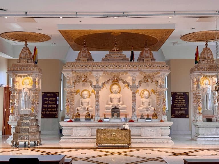 interior of jain temple things to do in brampton
