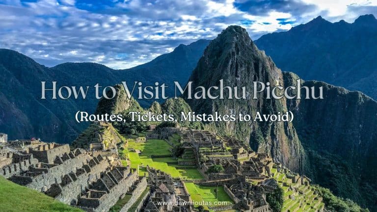 how to visit machu picchu travel guide peru ruins